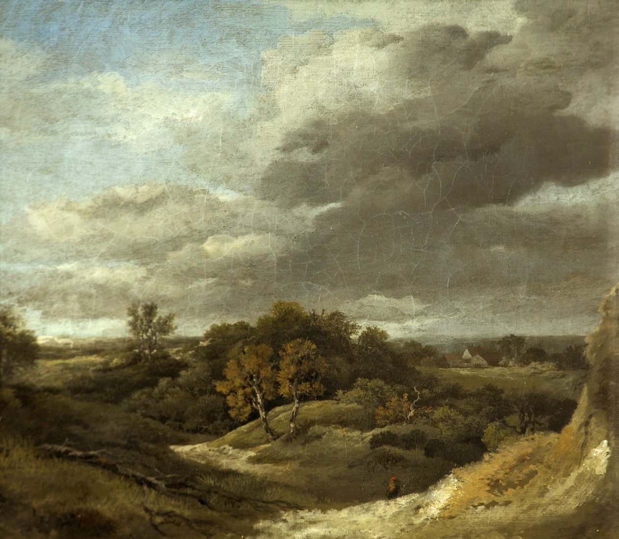 Paisagem, c.1747 de Thomas Gainsborough