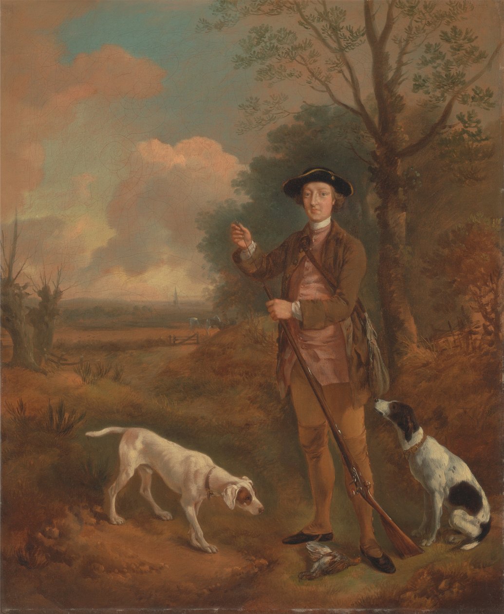 Major John Dade, de Tannington, Suffolk de Thomas Gainsborough