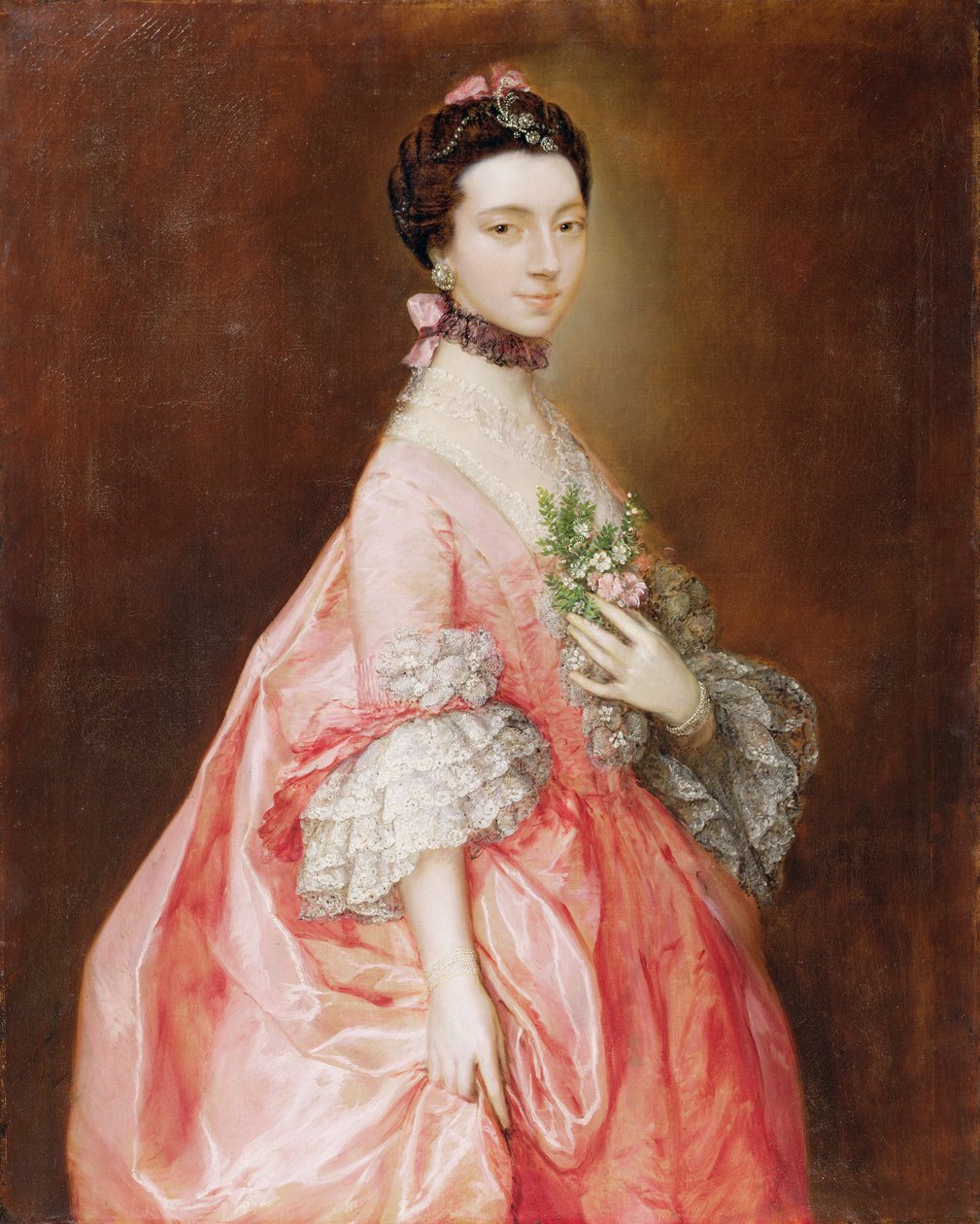 Mary Little, mais tarde dama Carr de Thomas Gainsborough