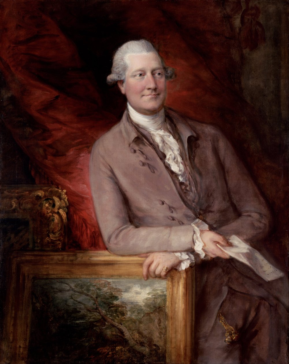 Retrato de James Christie (1730) de Thomas Gainsborough