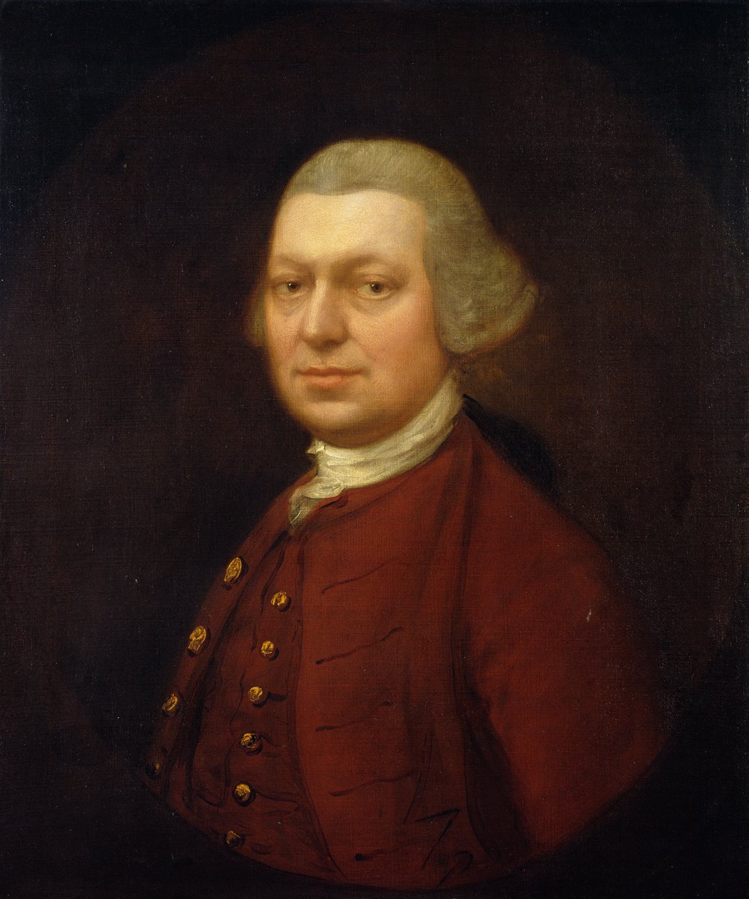 Retrato de John Joshua Kirby (1716-74) c.1764 de Thomas Gainsborough