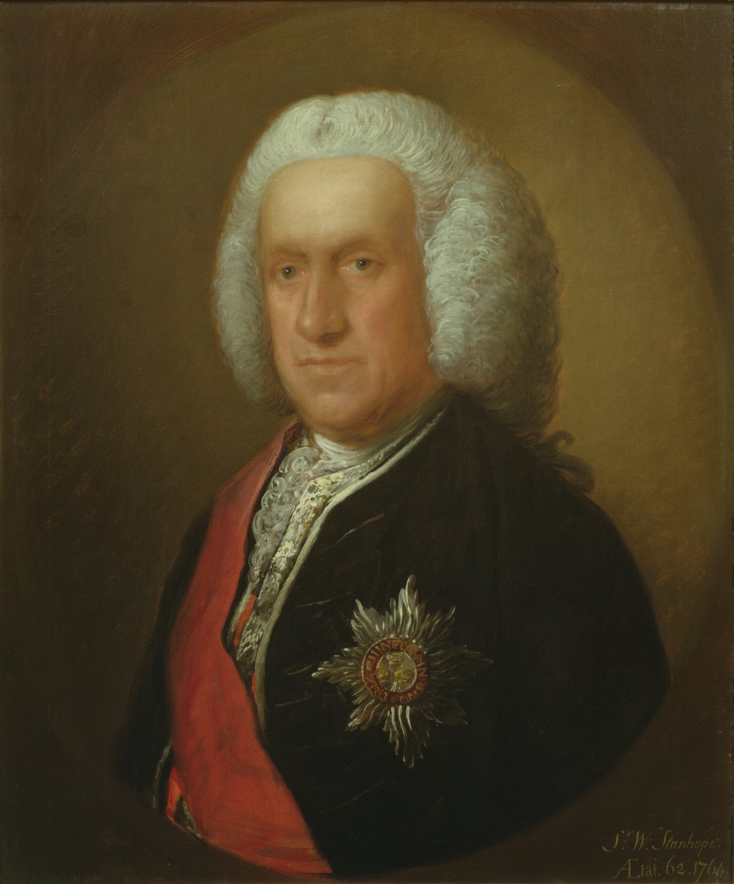 Retrato de William Stanhope, 1764 de Thomas Gainsborough