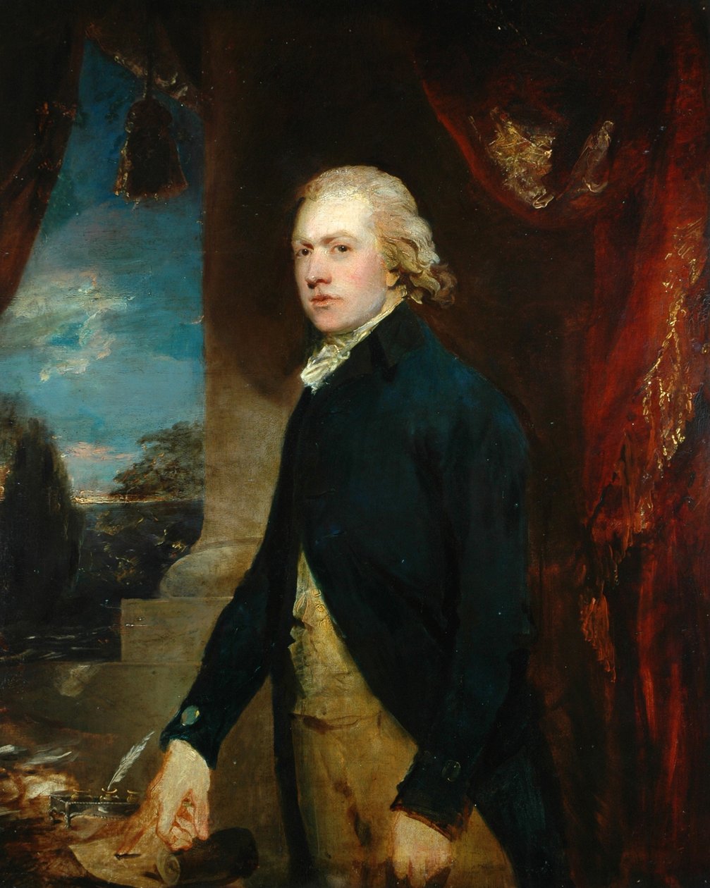Retrato de um homem de Thomas Gainsborough
