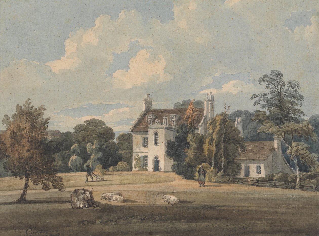 Chalfont Lodge, Buckinghamshire de Thomas Girtin
