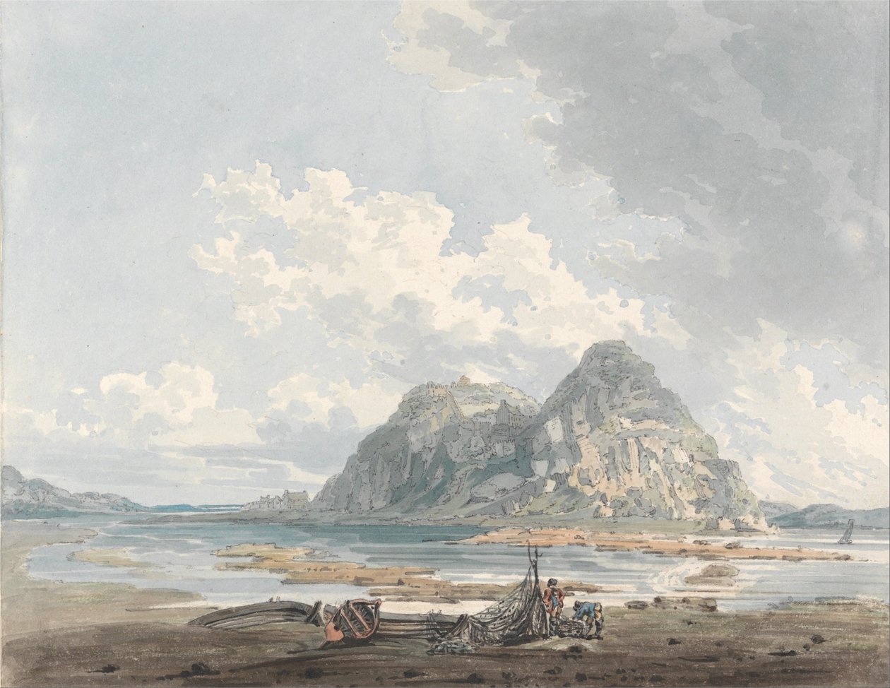 Dumbarton Rock and Castle de Thomas Girtin