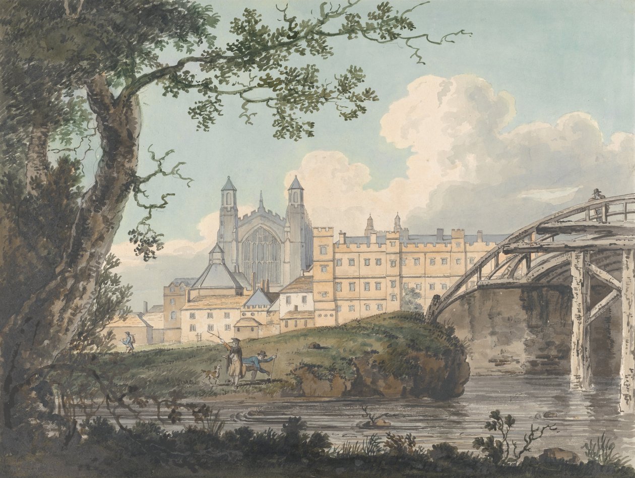 Eton College da Datchet Road de Thomas Girtin