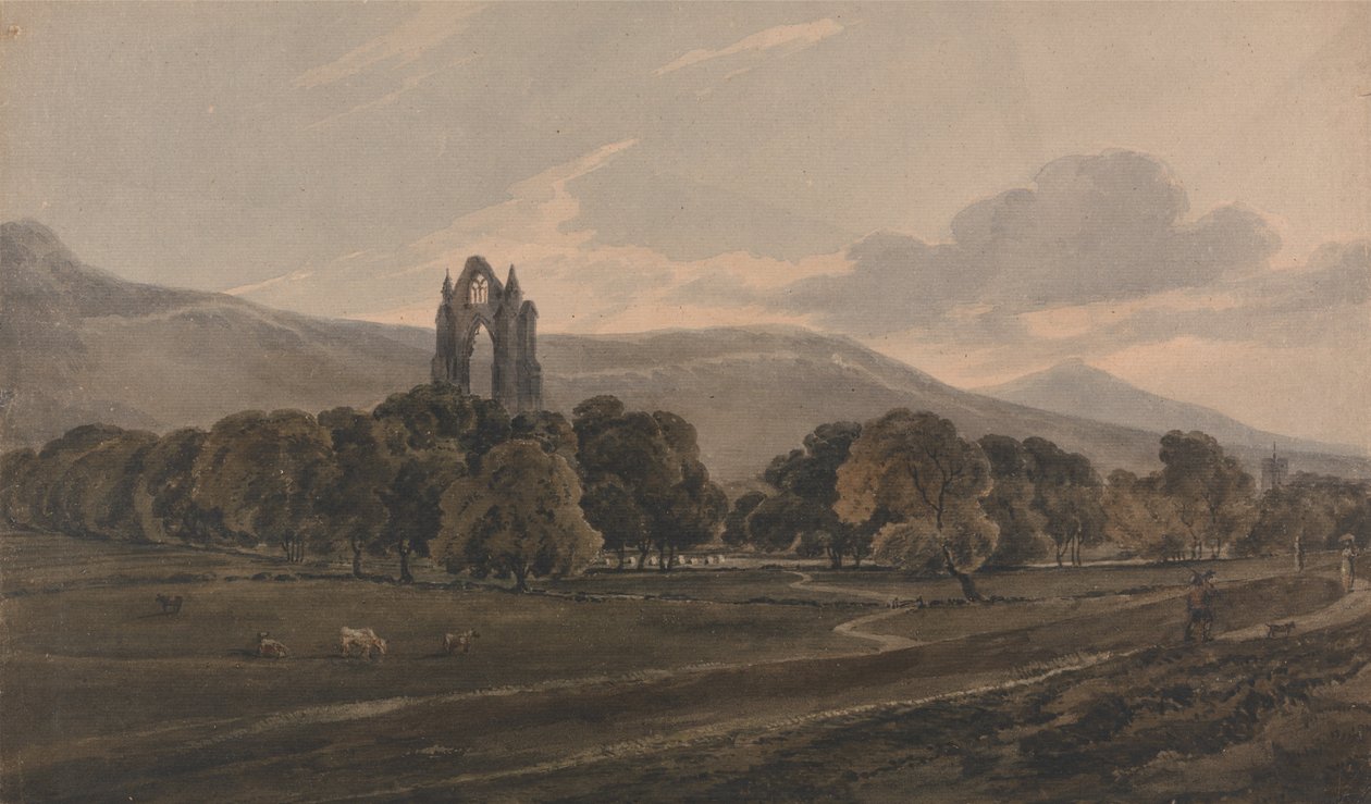Priorado de Guisborough de Thomas Girtin