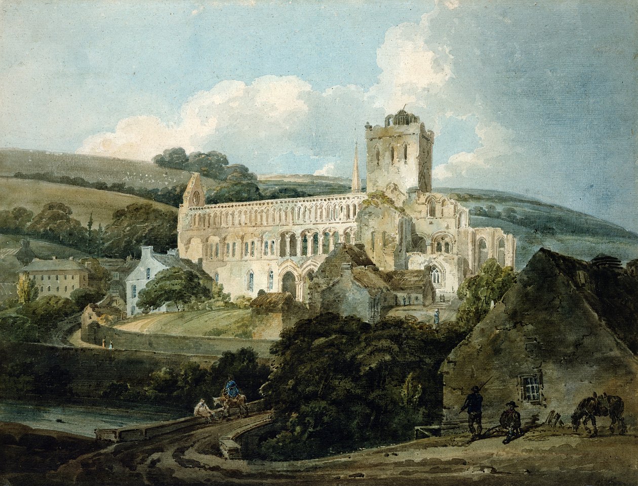 Abadia de Jedburgh do sudeste de Thomas Girtin