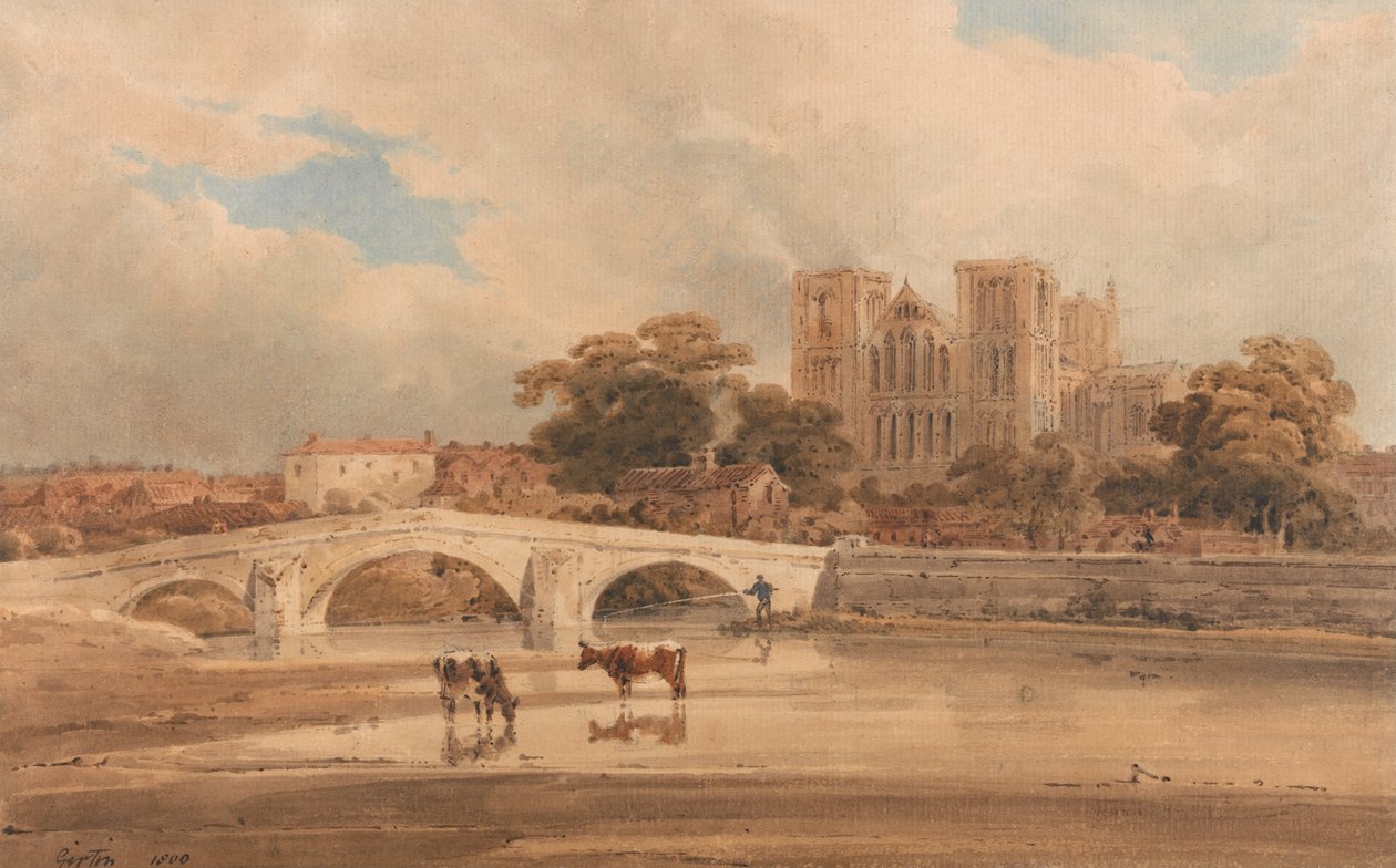 Ripon Minster, Yorkshire de Thomas Girtin