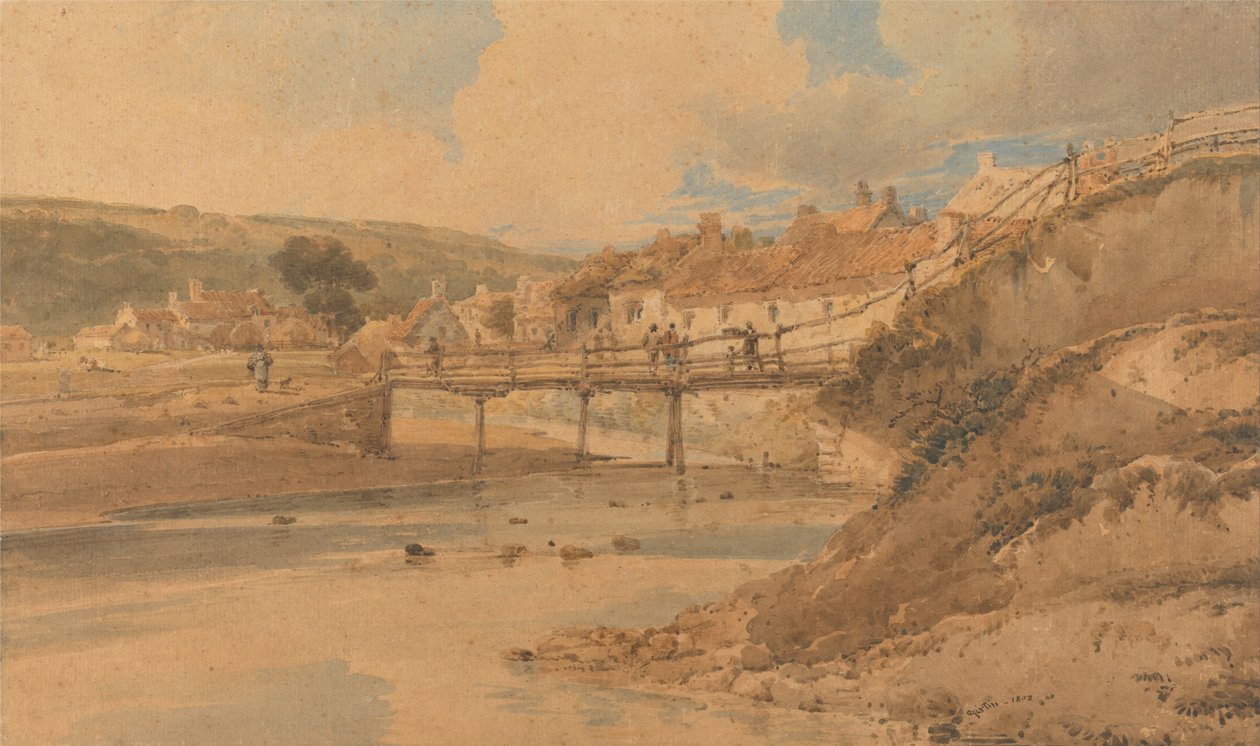 Sandsend, Yorkshire de Thomas Girtin