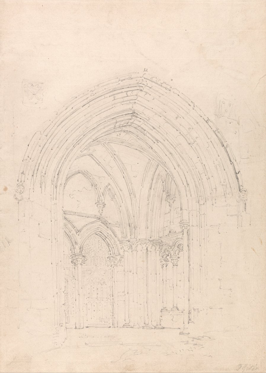 Catedral de St. Albans, Hertfordshire de Thomas Girtin