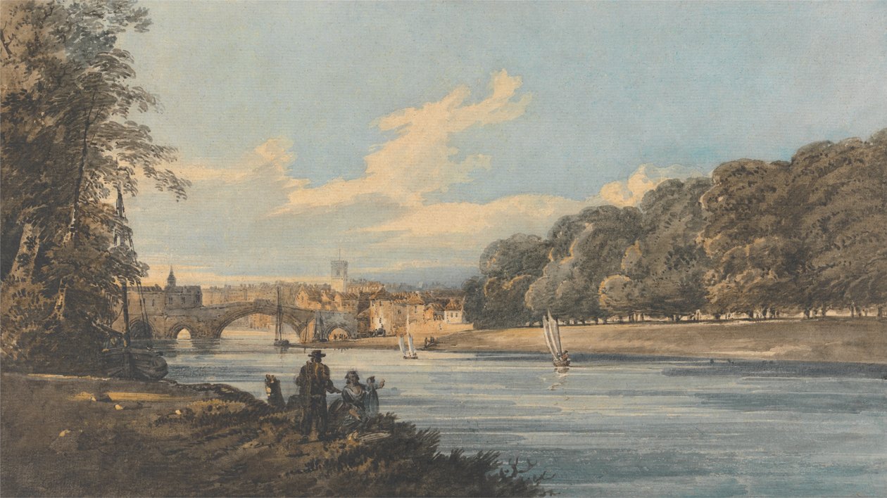 A nova caminhada, York de Thomas Girtin