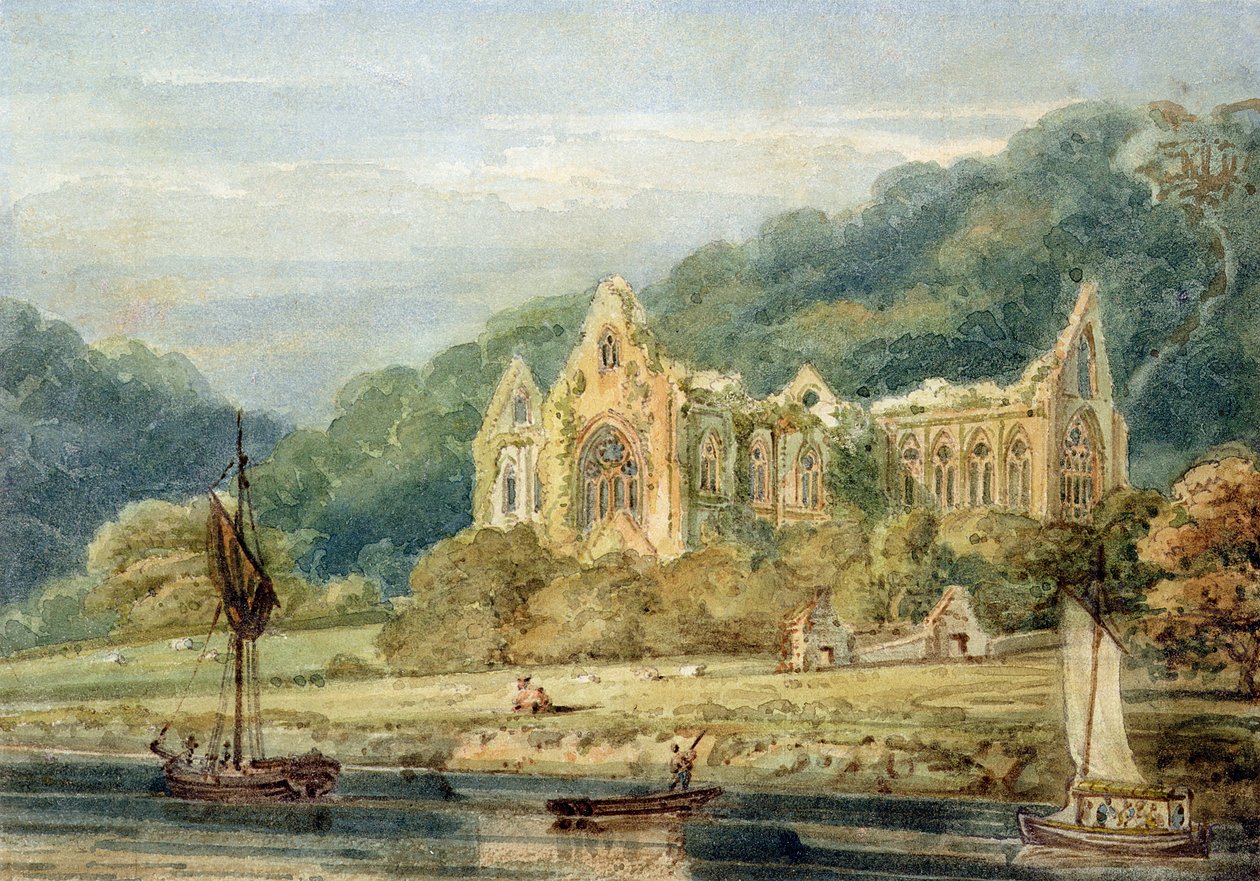 Abadia de Tintern de Thomas Girtin