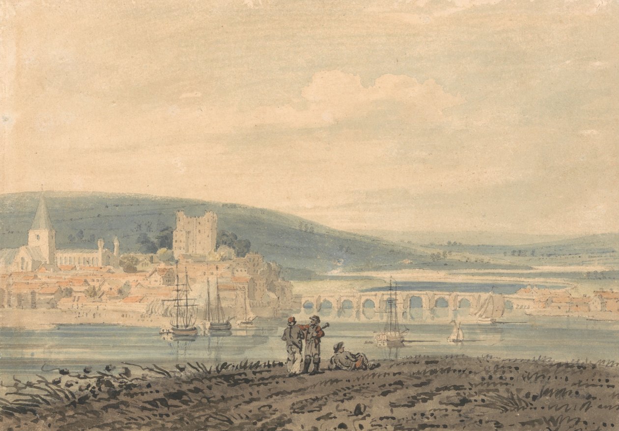 Vista de Rochester de Thomas Girtin