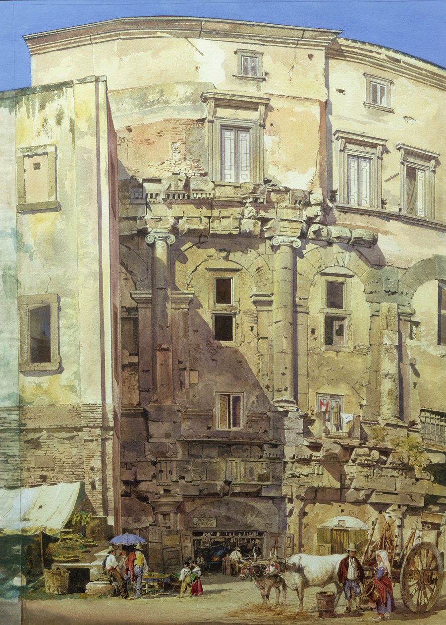 Teatro de Marcelo, Roma de Thomas Hartley Cromek