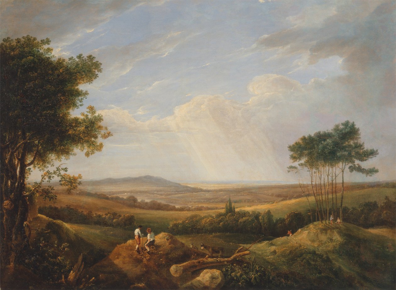 Paisagem com figuras de Thomas Hastings