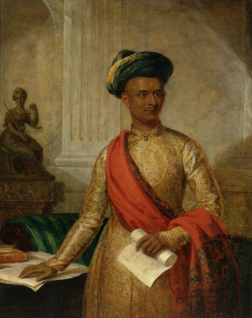 Purniya, ministro-chefe de Mysore de Thomas Hickey