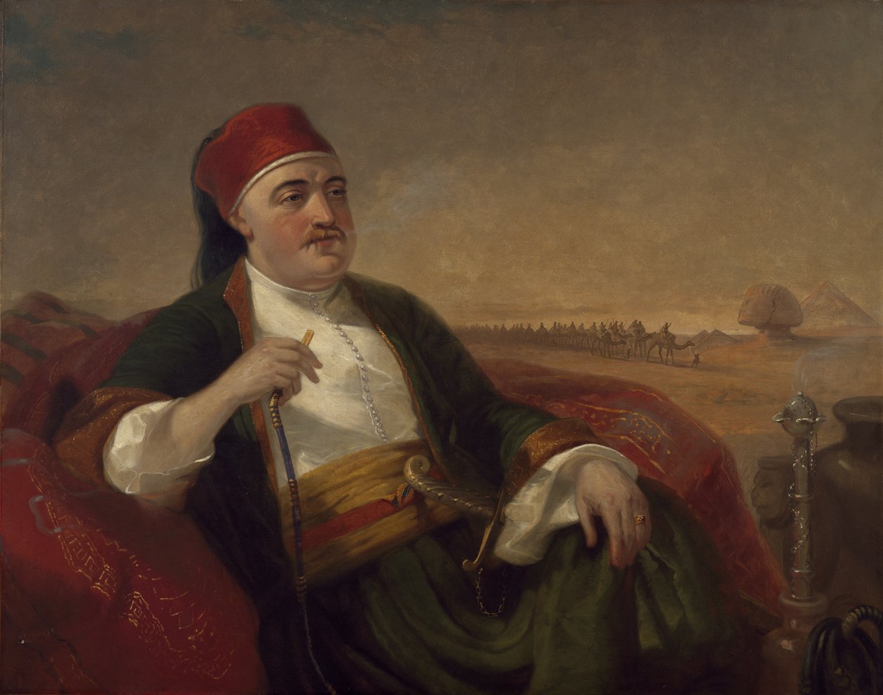 Henry Abbott MD, c.1854 de Thomas Hicks