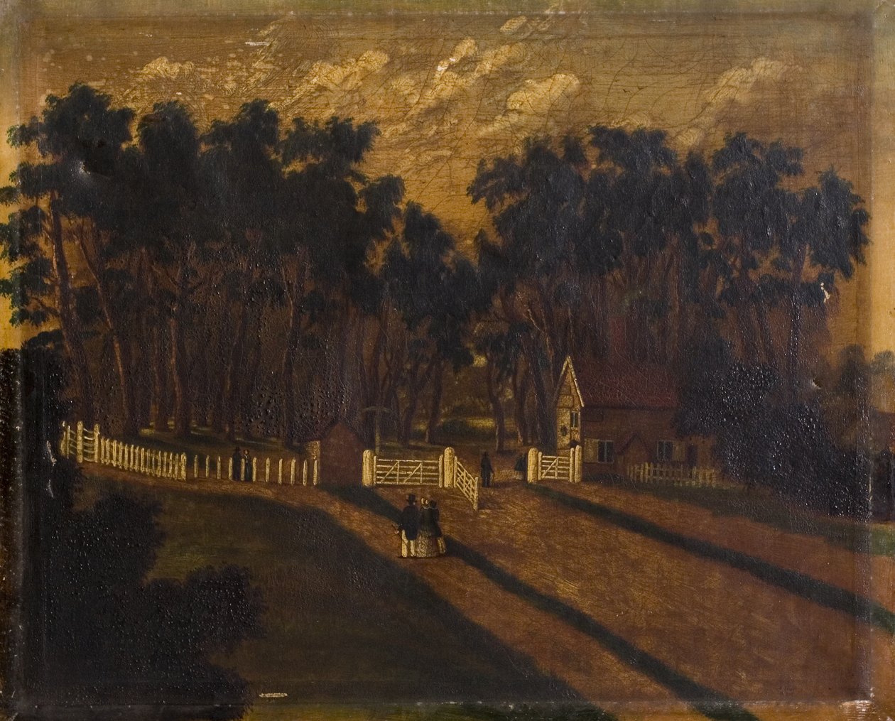 Pedágio, perto de Memorial Park, Coventry, 1855 de Thomas Hough