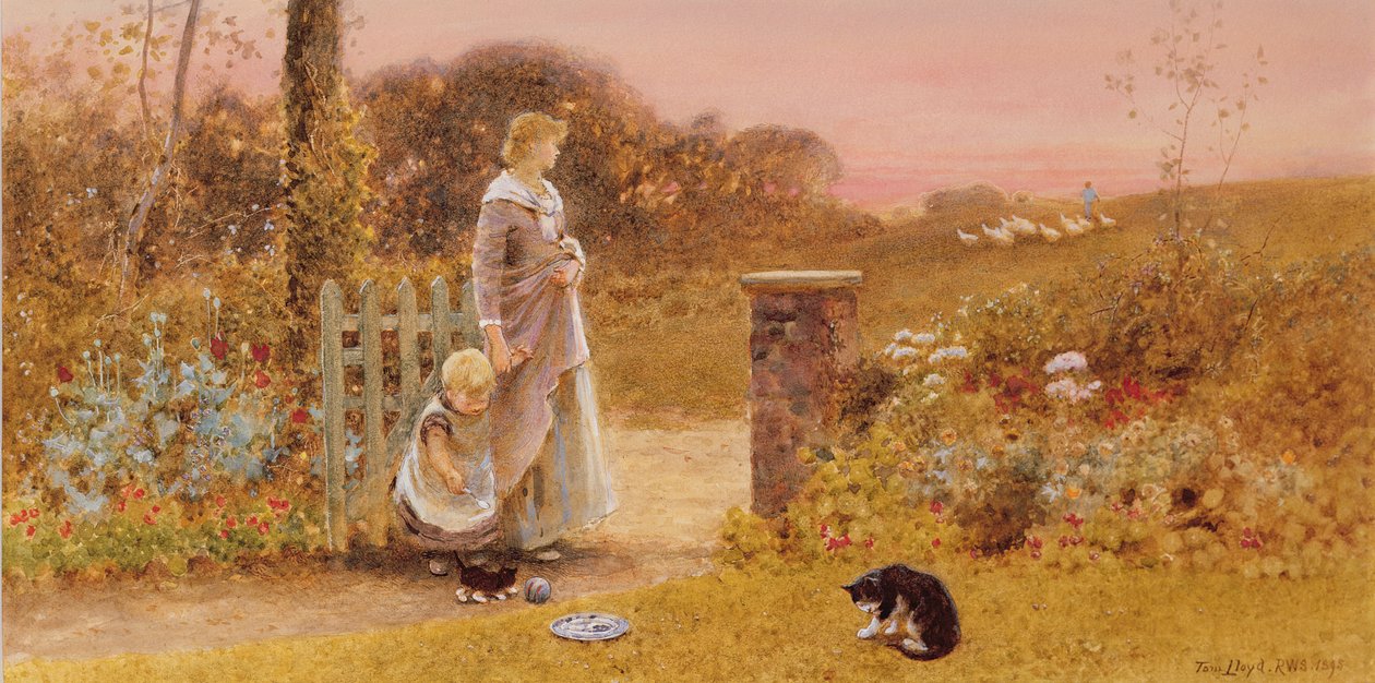 Noite, 1895 de Thomas James Lloyd