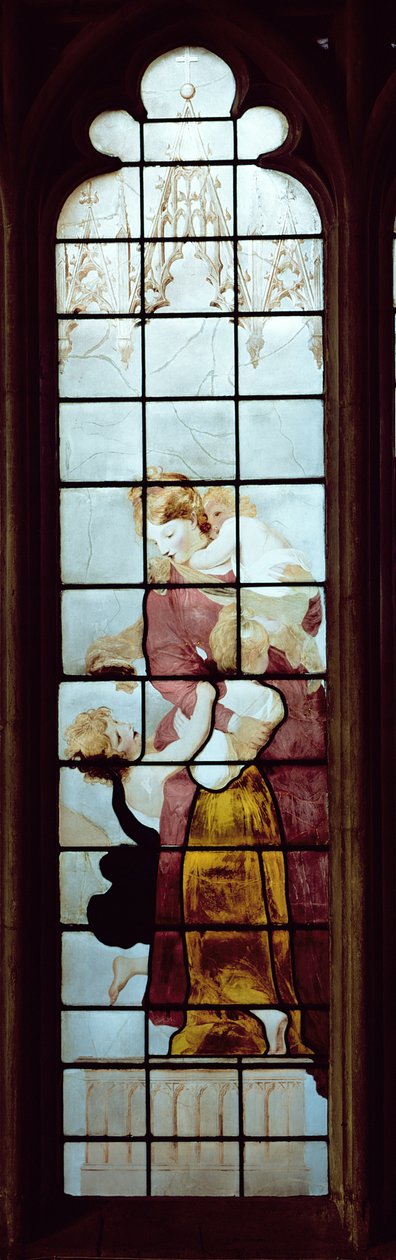Caridade (vitral) de Thomas Jervais