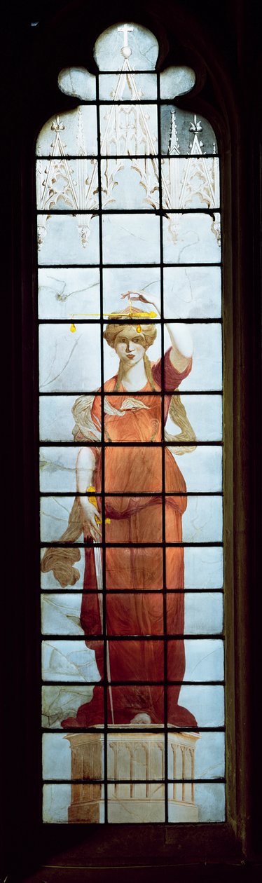Justiça (vitral) de Thomas Jervais