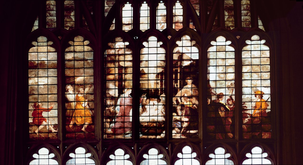 Presépio (vitral) de Thomas Jervais