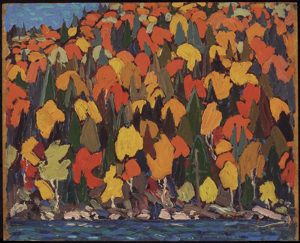 Folhagem de outono, outono ou inverno 1915 de Tom Thomson