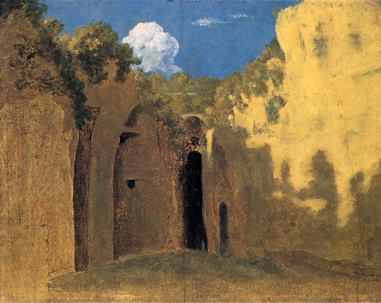 A gruta de Posillipo, 1782 de Thomas Jones