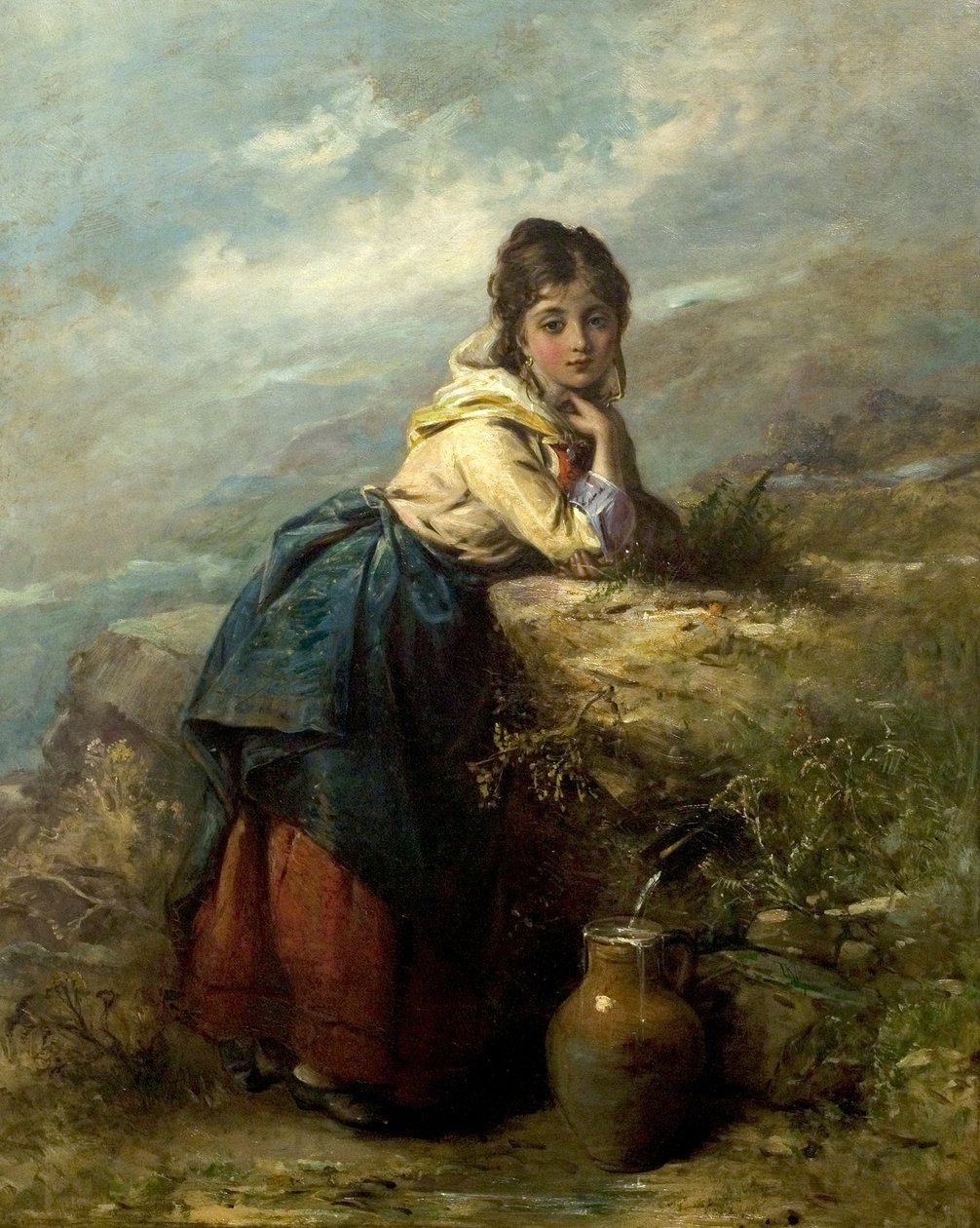 Um lassie da montanha de Thomas Kent Pelham