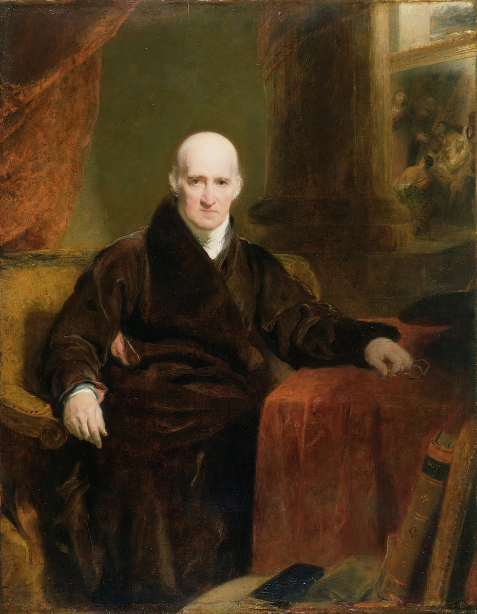 Benjamin West (1738-1820) 1810 de Thomas Lawrence