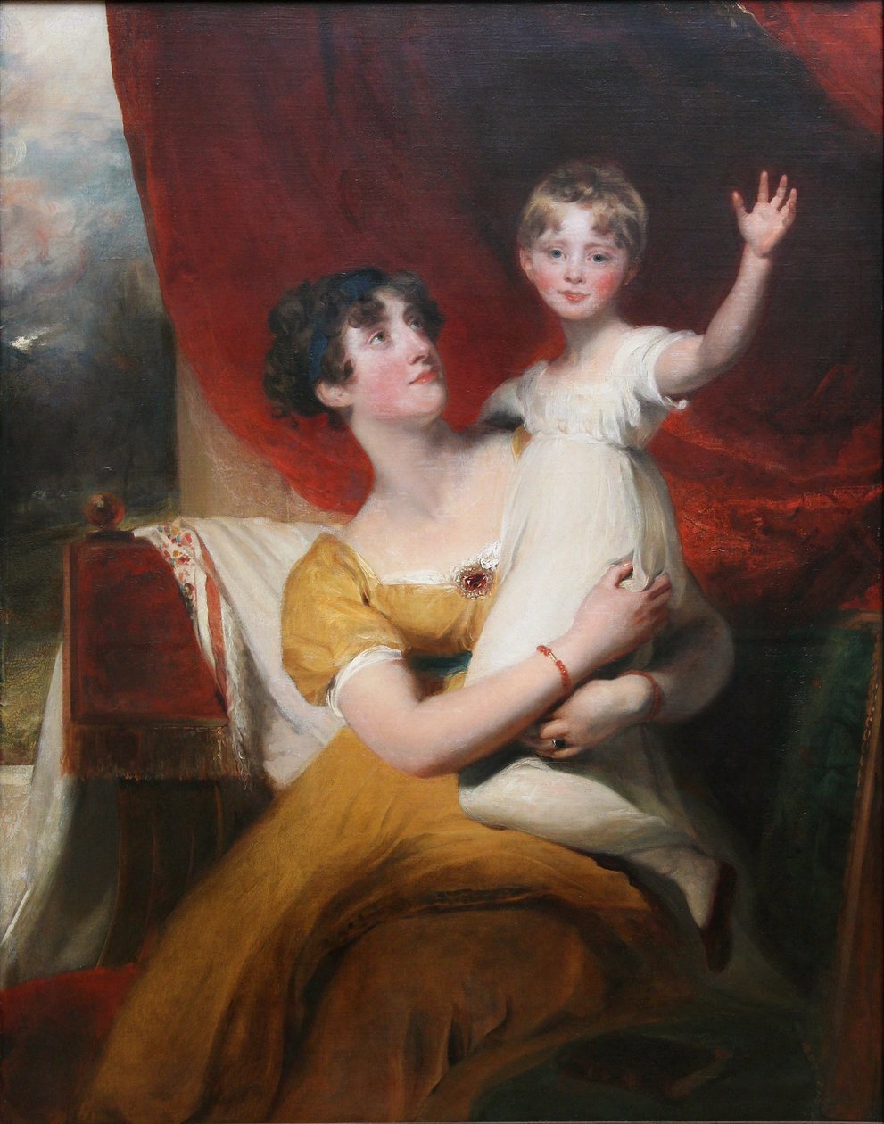 Lady Orde com sua filha Anne de Thomas Lawrence