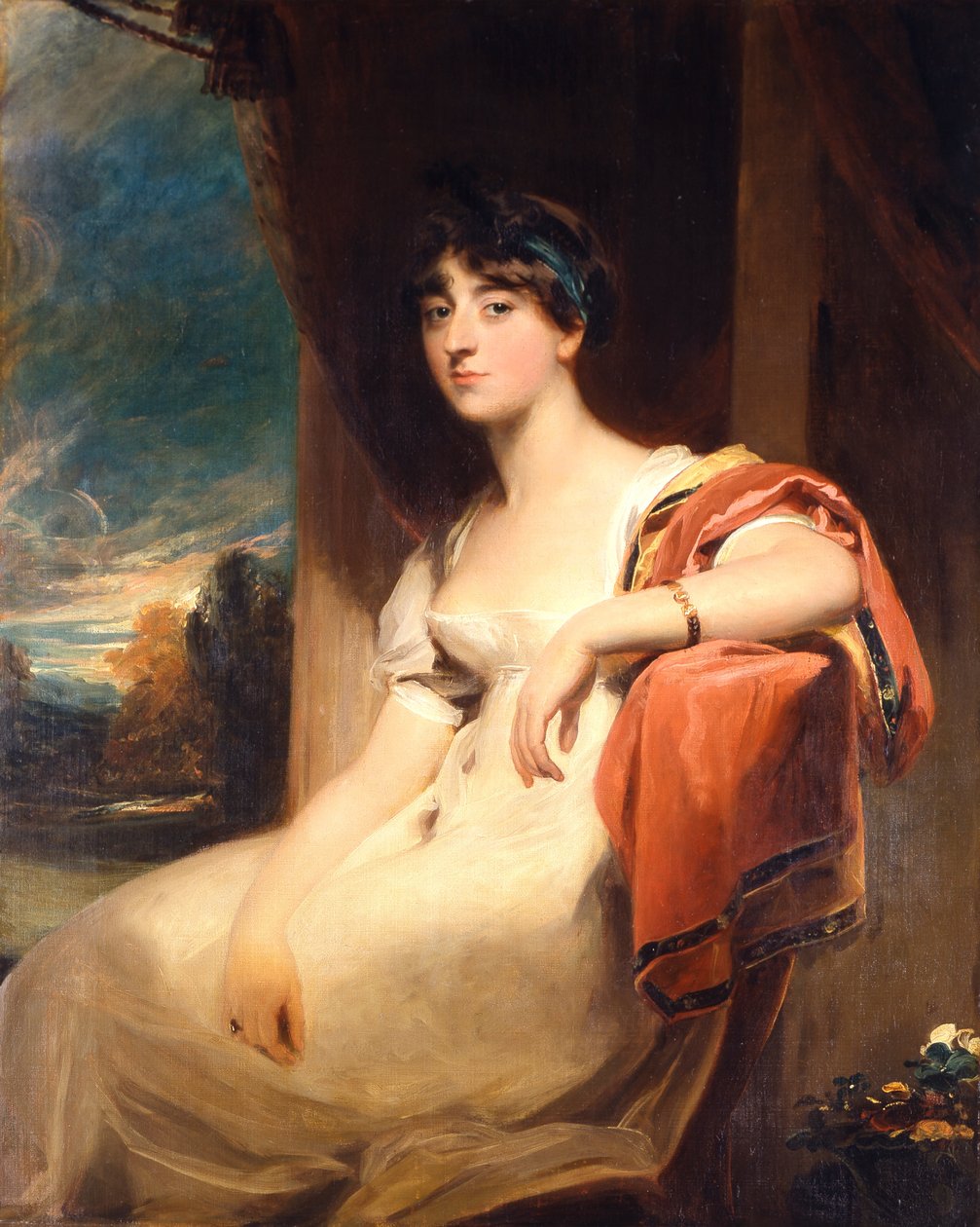 Senhorita Harriet Clements de Thomas Lawrence