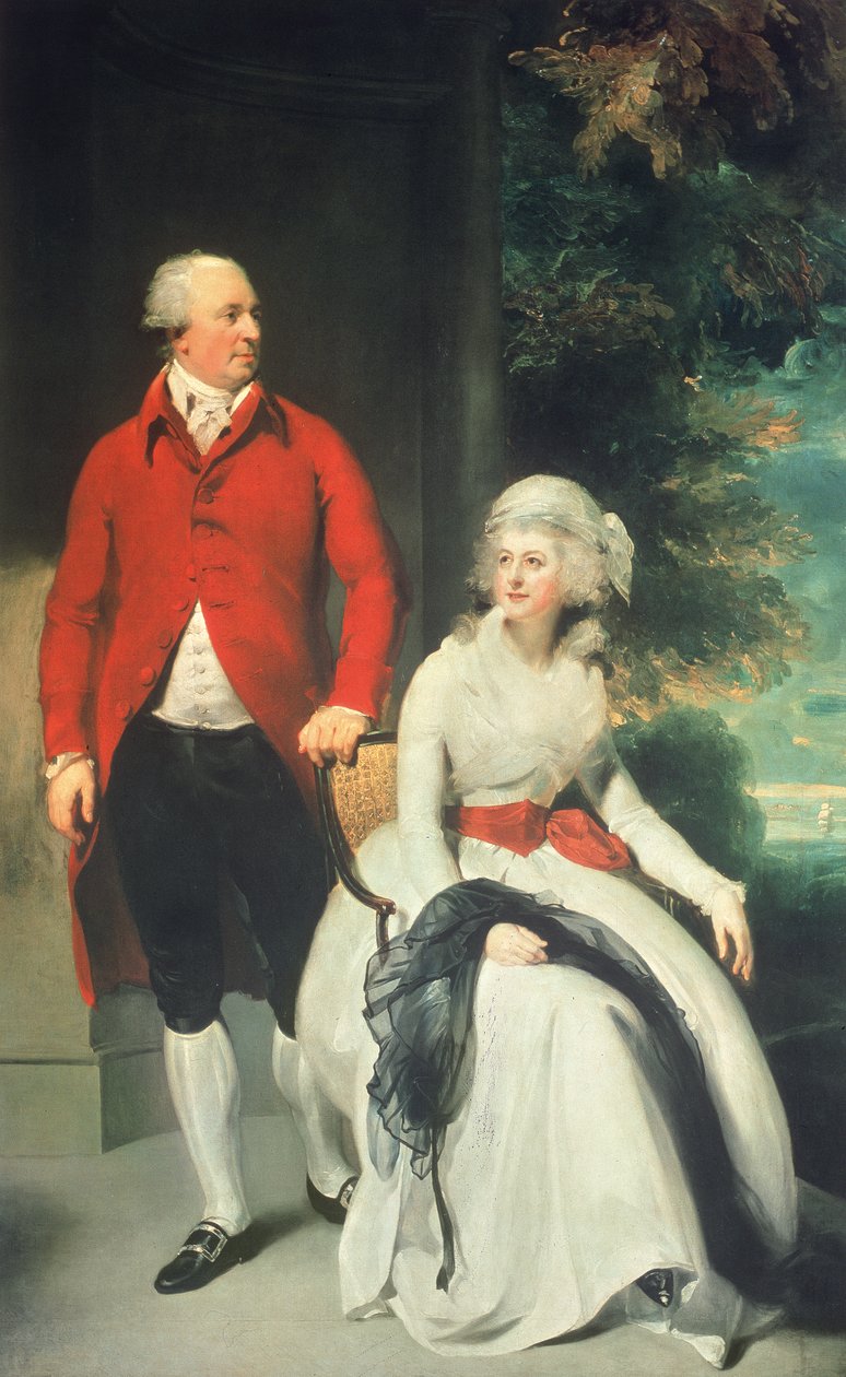 Sr. John Julius Angerstein (1735-1823) e sua segunda esposa, Eliza Payne (1748-1800), 1792 de Thomas Lawrence