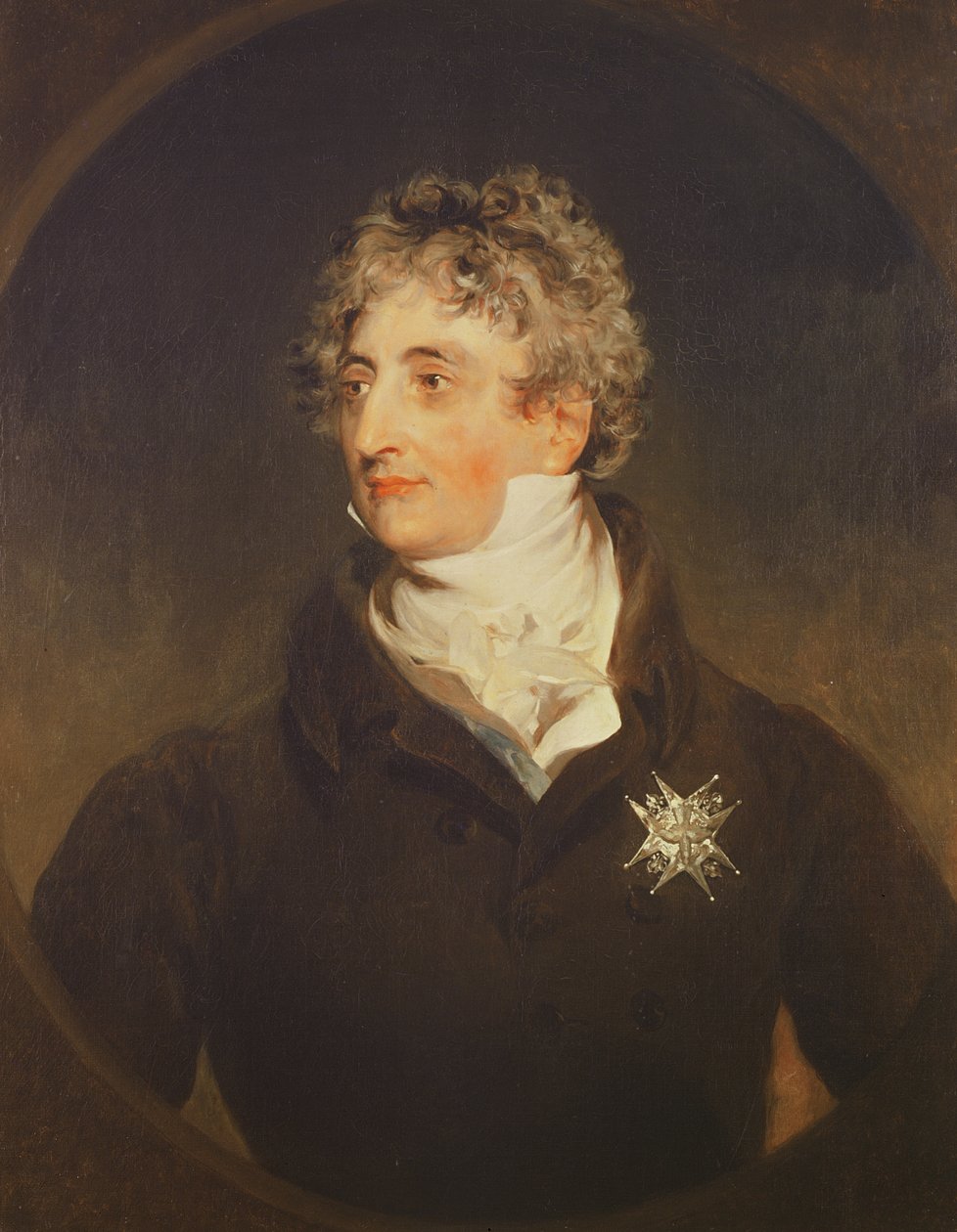 Retrato do duque Armand-Emmanuel de Richelieu (1766-1822) 1822 de Thomas Lawrence