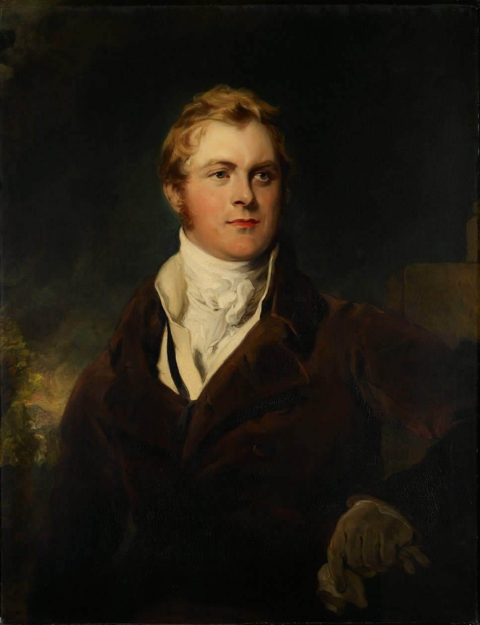 Retrato de Frederick John Robinson, Primeiro Conde de Ripon, c.1820 de Thomas Lawrence