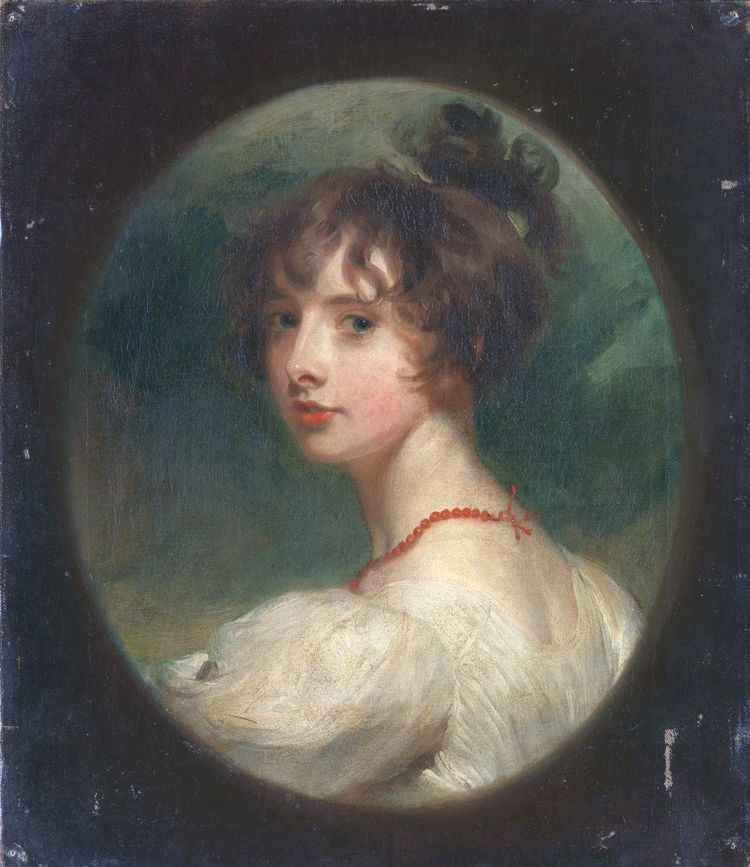 Retrato do Hon. Emily Mary Lamb (1787-1869) de Thomas Lawrence