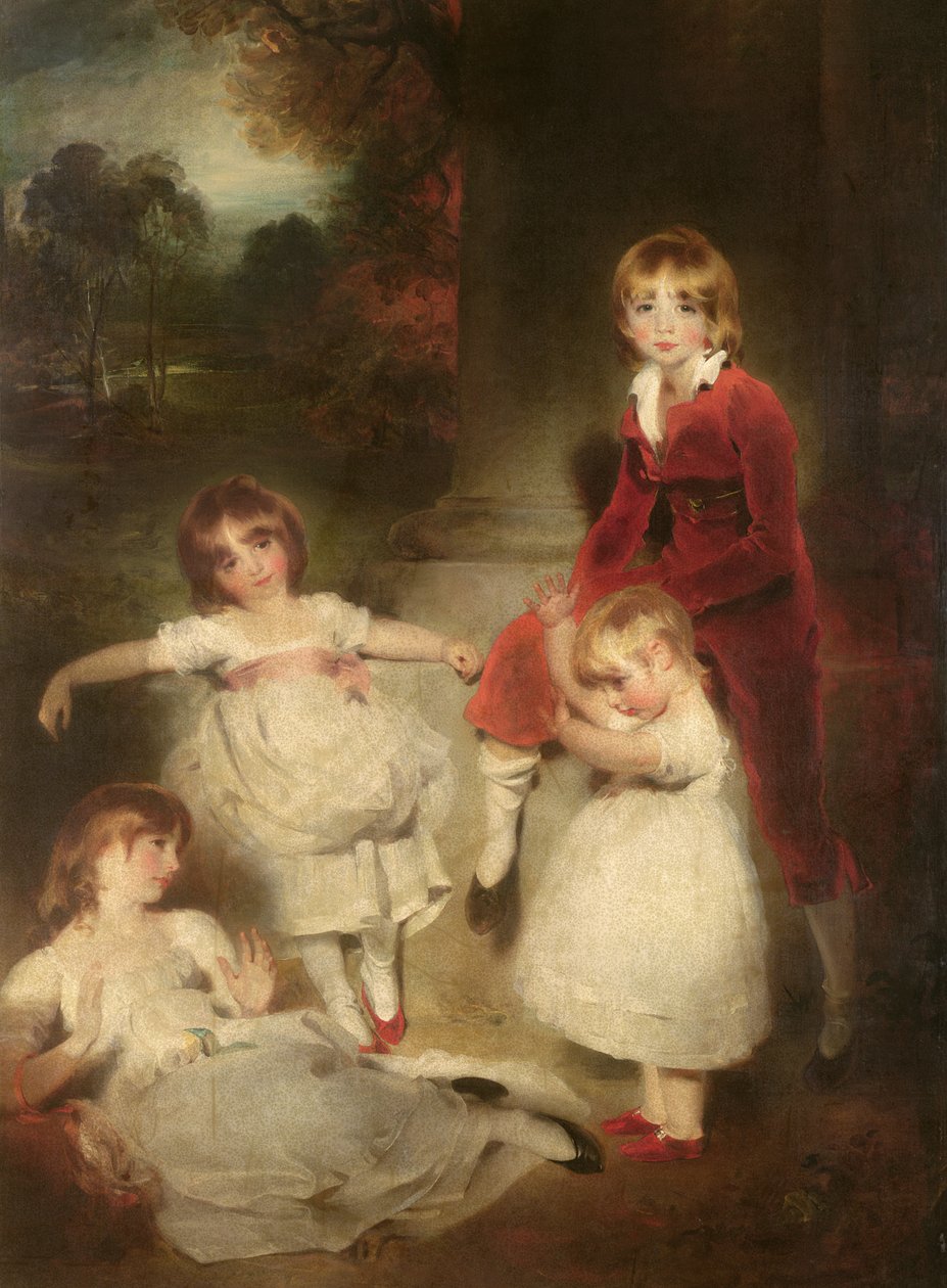 Os Filhos de John Angerstein (1735-1823) de Thomas Lawrence