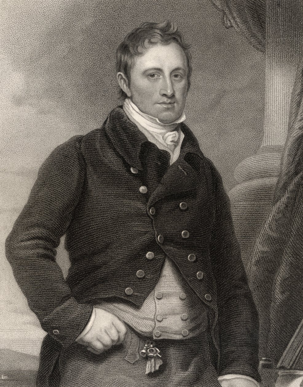 William Charles Keppel, 4º Conde de Albemarle, obra de S. Freeman, da National Portrait Gallery, volume III, publicada em 1835 de Thomas Lawrence
