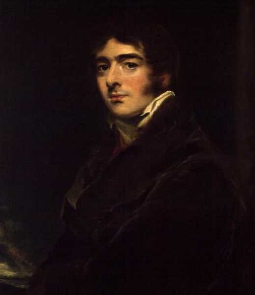 William Lamb (1779-1848), mais tarde 2º Visconde de Melbourne (óleo) de Thomas Lawrence