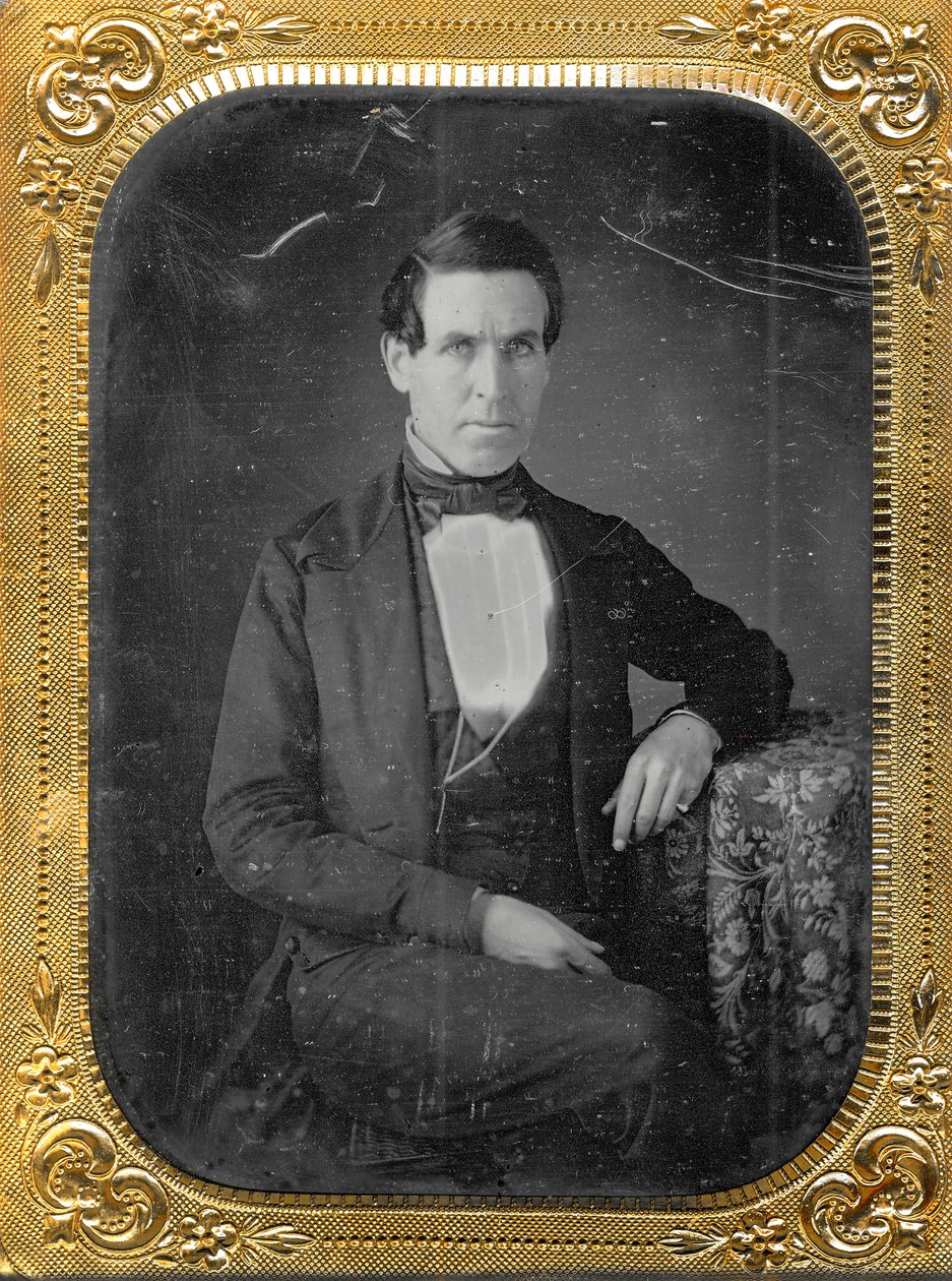 Retrato de William Adriance, um comerciante em 60 Market Street, em St. Louis de Thomas M. Easterly