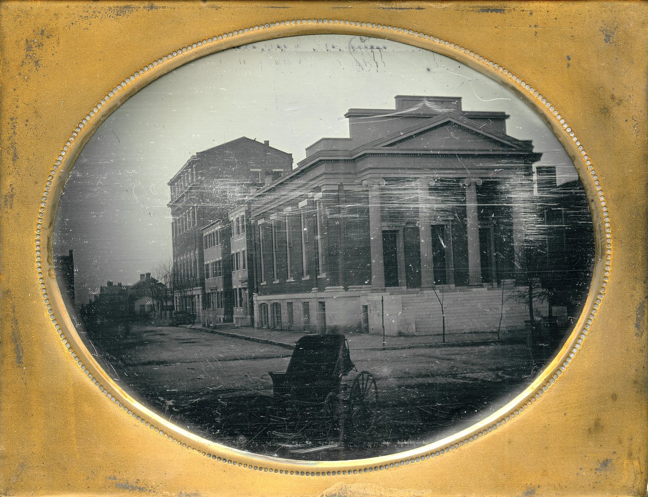 Igreja Presbiteriana Unida, Nordeste Corner Fifth e Locust Streets de Thomas M. Easterly