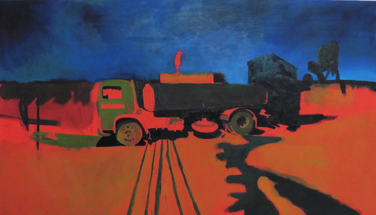 Underpainting petroleiro boliviano de Thomas MacGregor