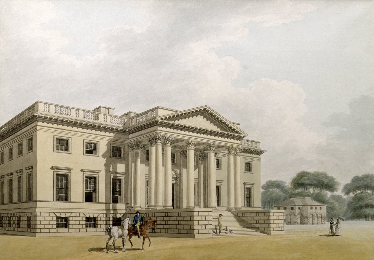 O grande pórtico de Gorhambury de Thomas Malton Jnr.