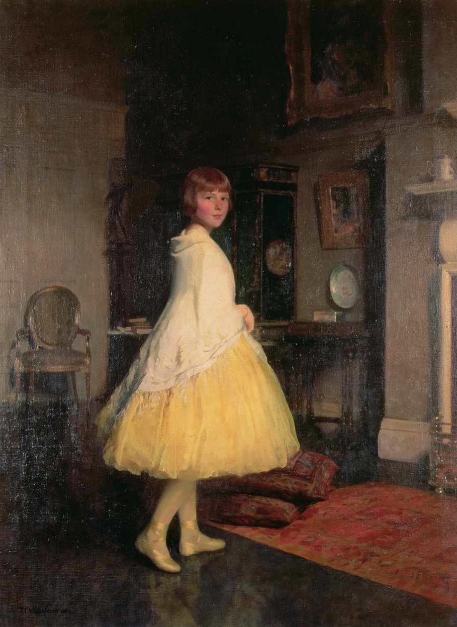 Lesley no estúdio, 1923 de Thomas Martine Ronaldson