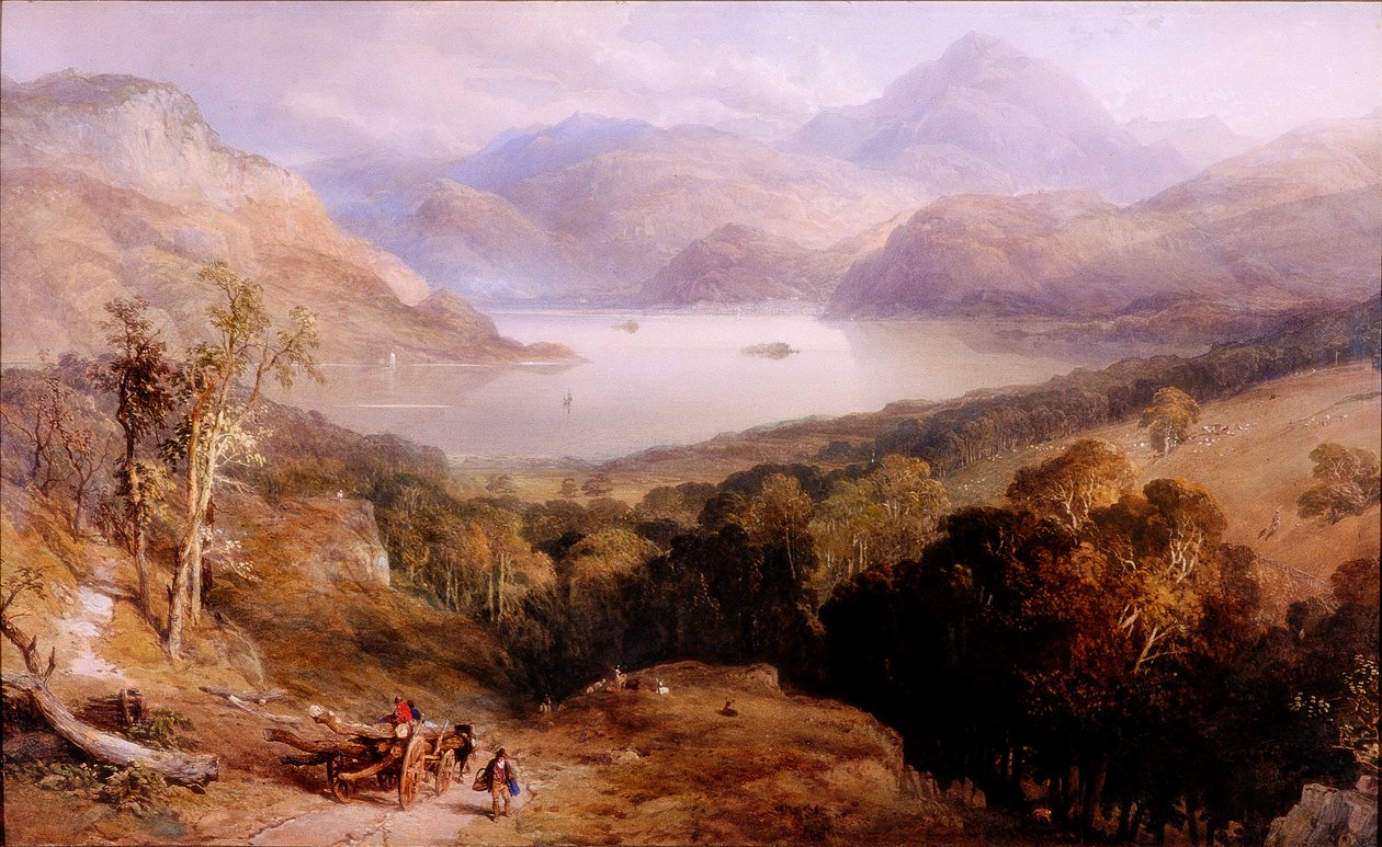 Ullswater (bodycolour) de Thomas Miles II Richardson