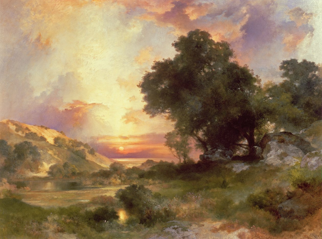 Paisagem, 1920 de Thomas Moran