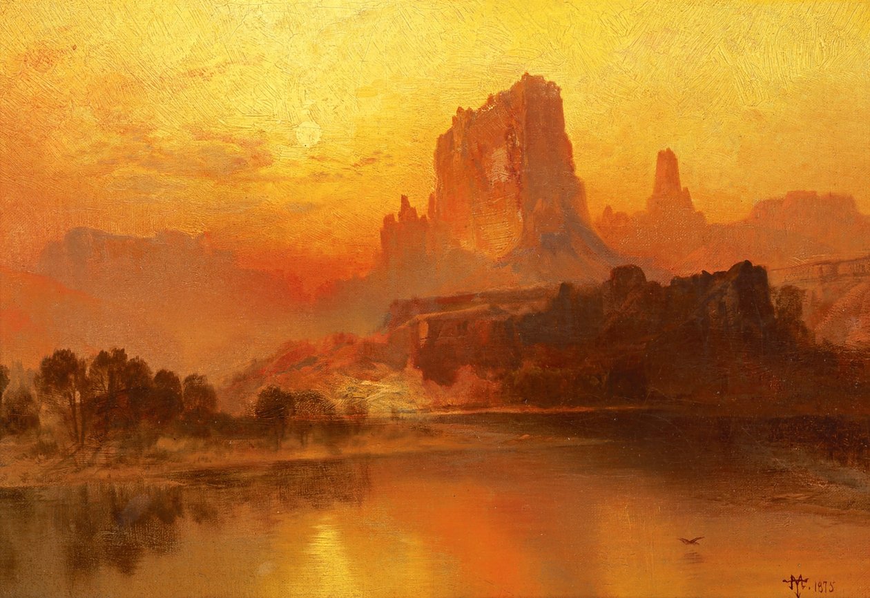 A hora de ouro de Thomas Moran
