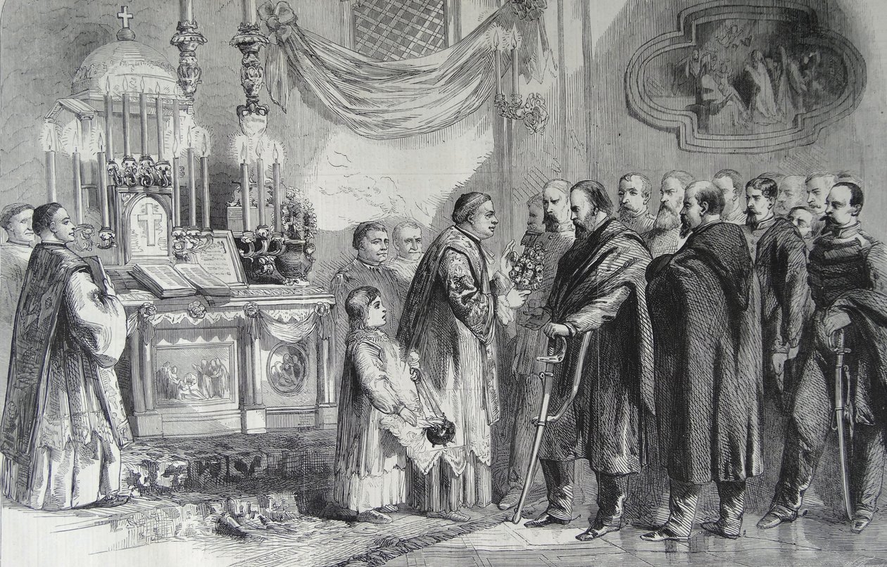 Revolução em Nápoles-Garibaldi, 1860 de Thomas Nast