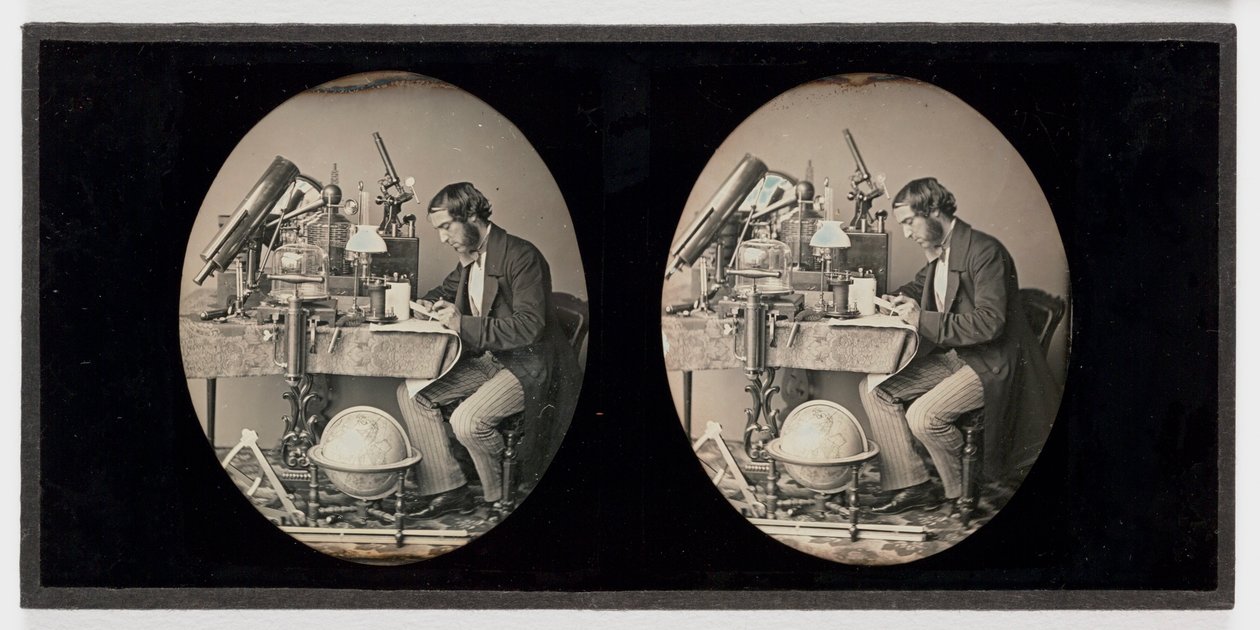 Retrato de um cientista (daguerreótipo) de Thomas Richard Williams